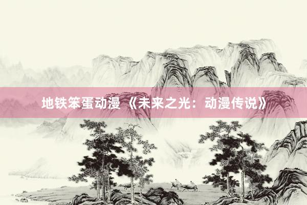 地铁笨蛋动漫 《未来之光：动漫传说》